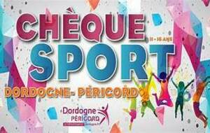 « Chèque-sport Dordogne-Périgord »