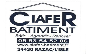 Bon anniversaire à notre partenaire : CIAFER Bâtiment Razac sur l'Isle